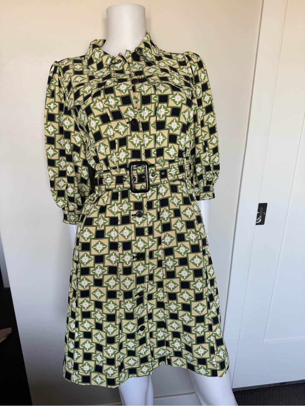 Diane Von Furstenberg Shirt Dress - New!